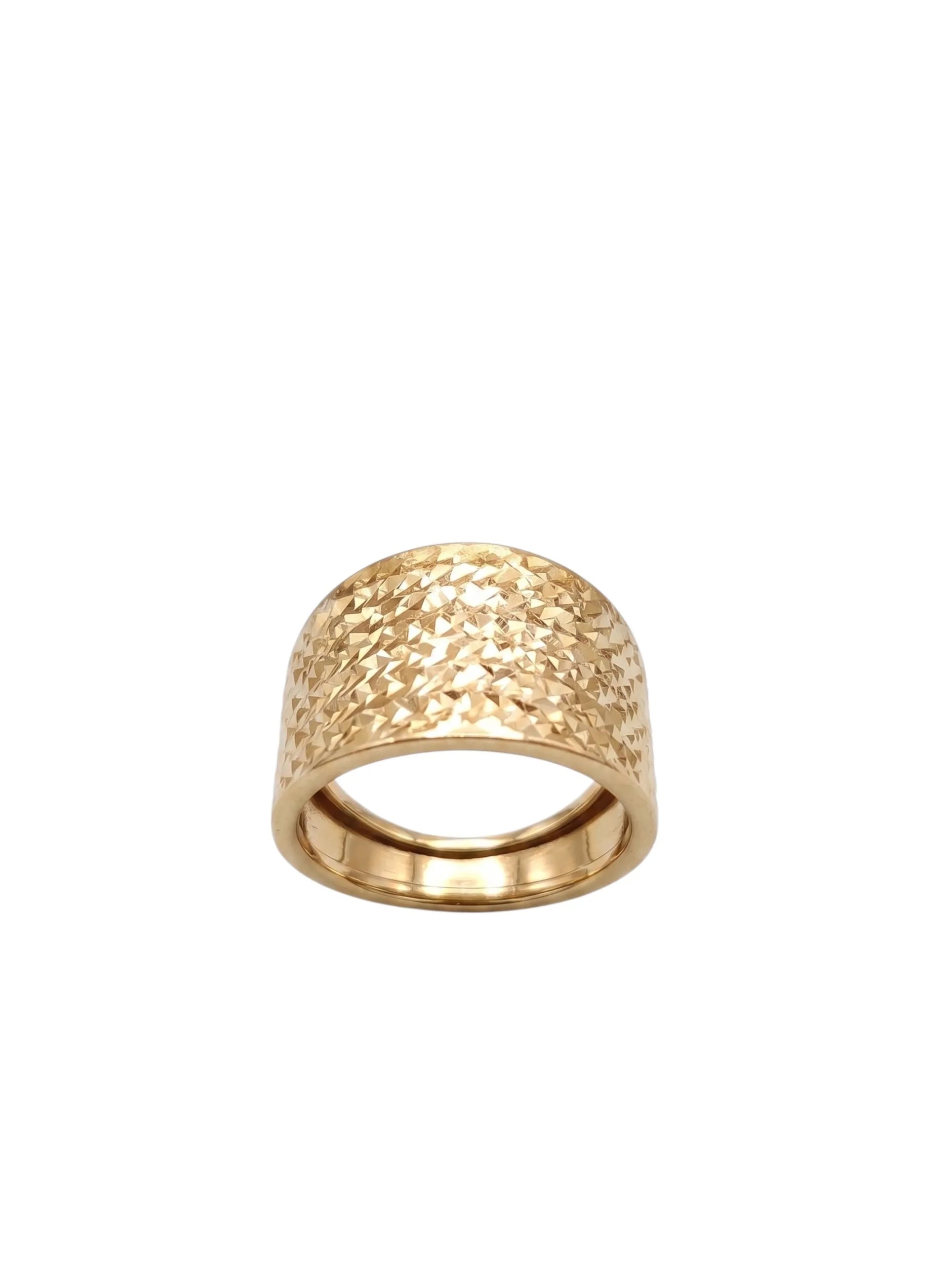 Anello lavorato donna in oro 18kt modello fascia