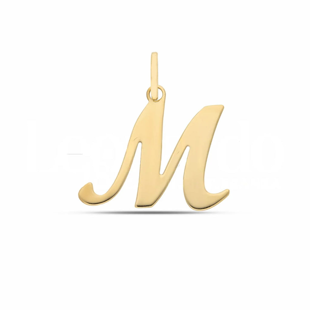 Anhänger Buchstaben in 18 Karat Gelbgold
