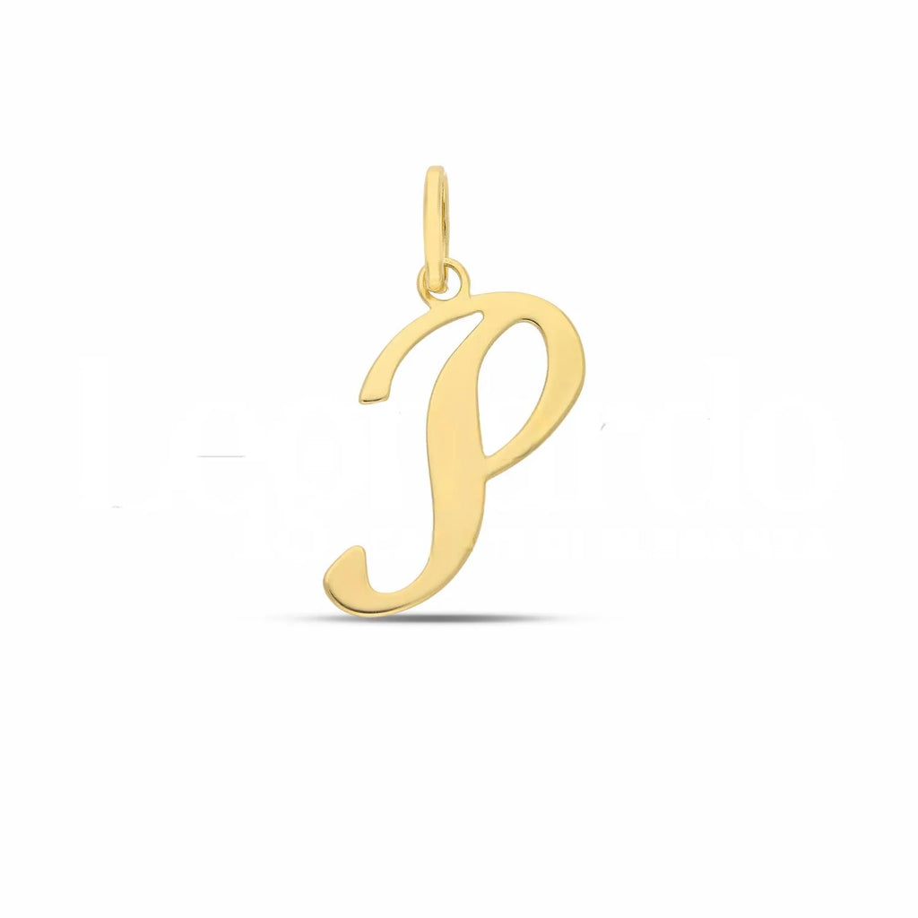 Anhänger Buchstaben in 18 Karat Gelbgold